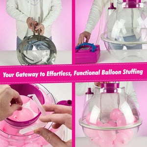 how to use balloon stuffing machine step by step