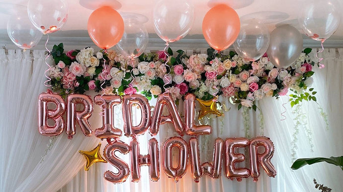 10 Balloon Decorations Ideas For Your Bridal Shower