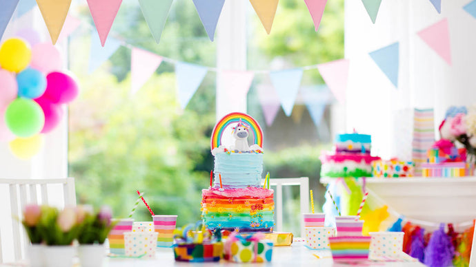 Everything You Need To Decorate Rainbow Themed Summer Birthday Party