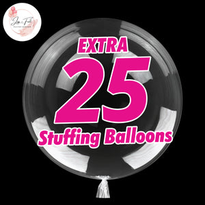 Joy-full Balloon Boutique Bundle - Balloon Stuffing Machine Set - with 25 Extra Bobo Balloons