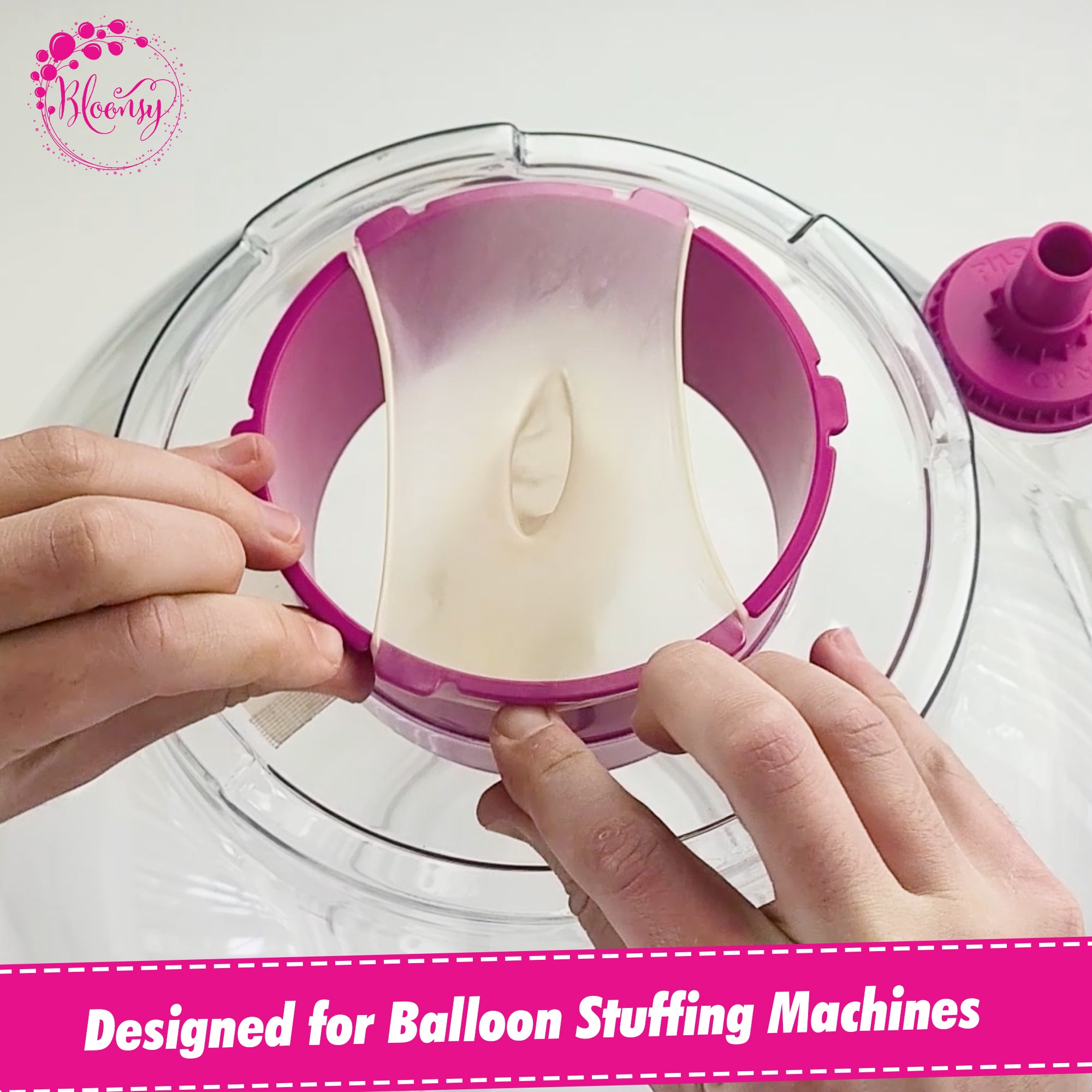 Balloon Stuffing Machine  Balloon Stuffer Machine Kit with Electric A –  Bloonsy - Balloon Stuffing