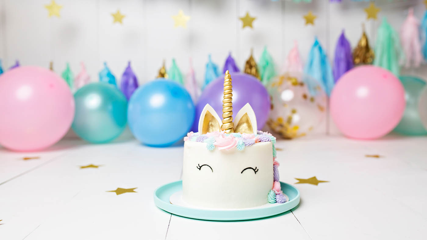 unicorn balloons decoration for birthday party