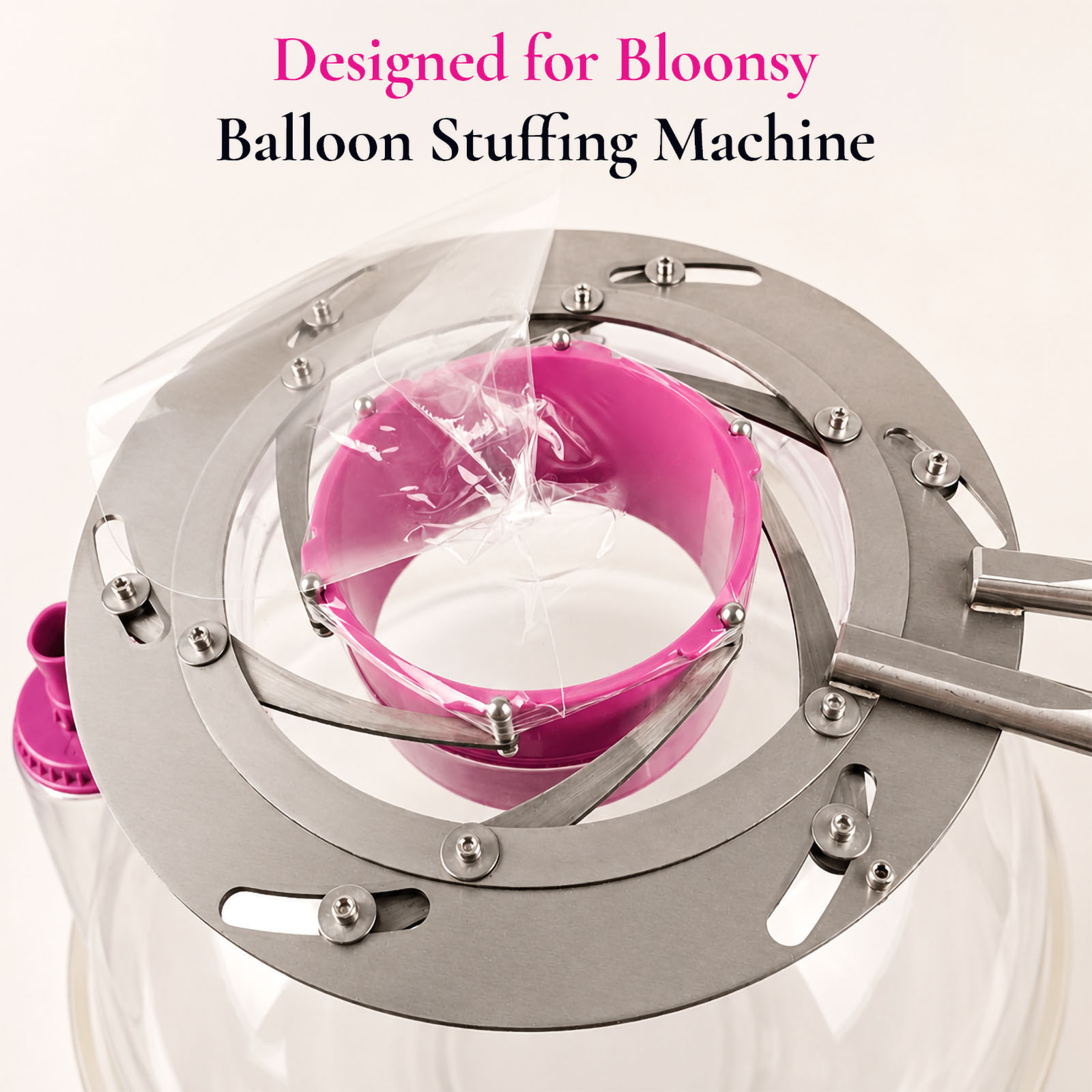 Bloonsy 24 Inch Clear Bobo Stuffing Balloons (Pack of 10) - Image 6